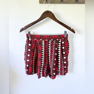 H&M Tribal Print Shorts